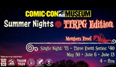 Summer Nights 2026: TTRPG Edition