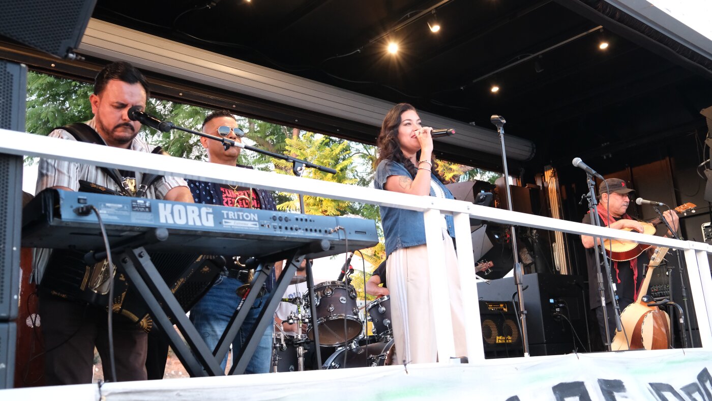 These musicians are providing the soundtrack for anti-ICE protests in LA : NPR