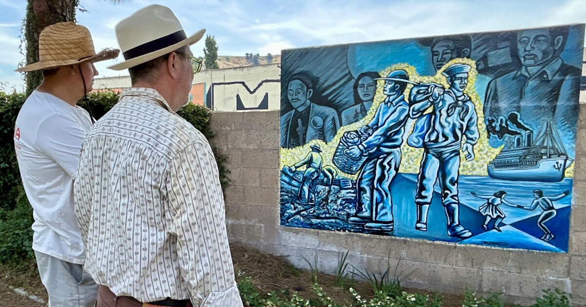 This Pomona park has five Cesar Chavez murals. Will they all have to go?