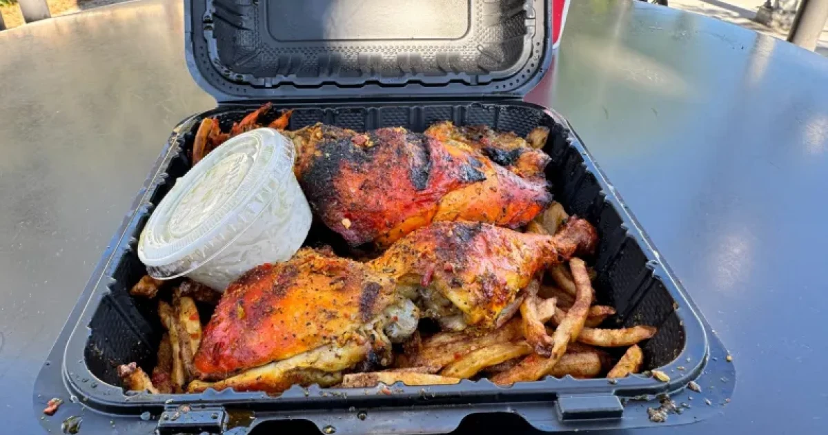 Greek marinade, Latin heat: The recipe at Dino’s Famous Chicken tells the history of Pico Union