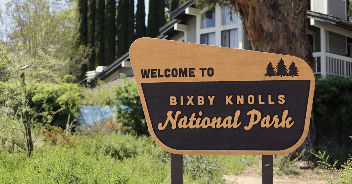 Why does Long Beach have a fake national park that's full of fairies?