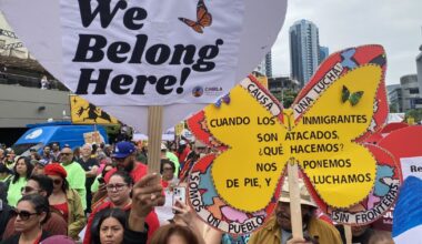 Advocates call for labor, immigrant protections this May Day: ‘solo el pueblo shuts it down’