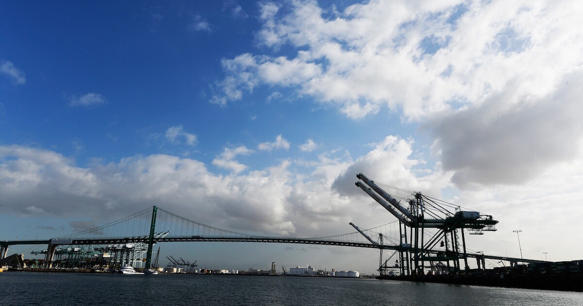 Exports out of Port of LA rose last month, despite chaos affecting Middle East shipping