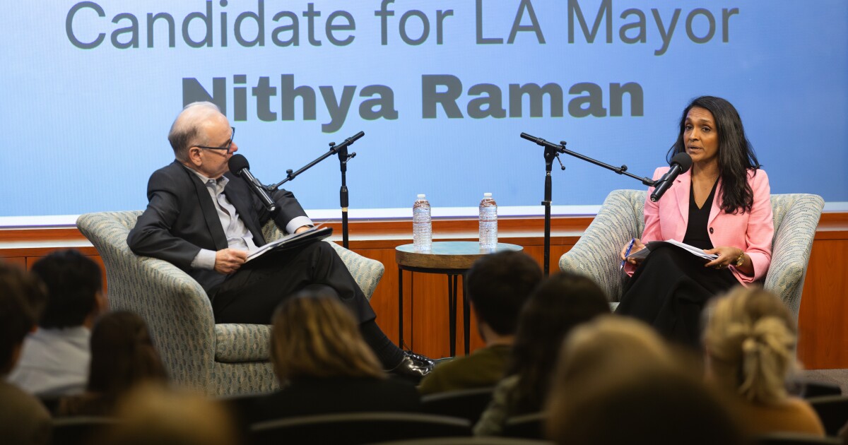 Nithya Raman talks to LAist about why she should be LA's next mayor (Transcript)