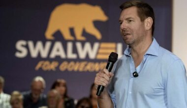 California governor candidate Rep. Eric Swalwell denies assault allegations
