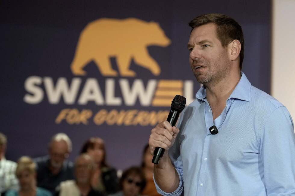 California governor candidate Rep. Eric Swalwell denies assault allegations