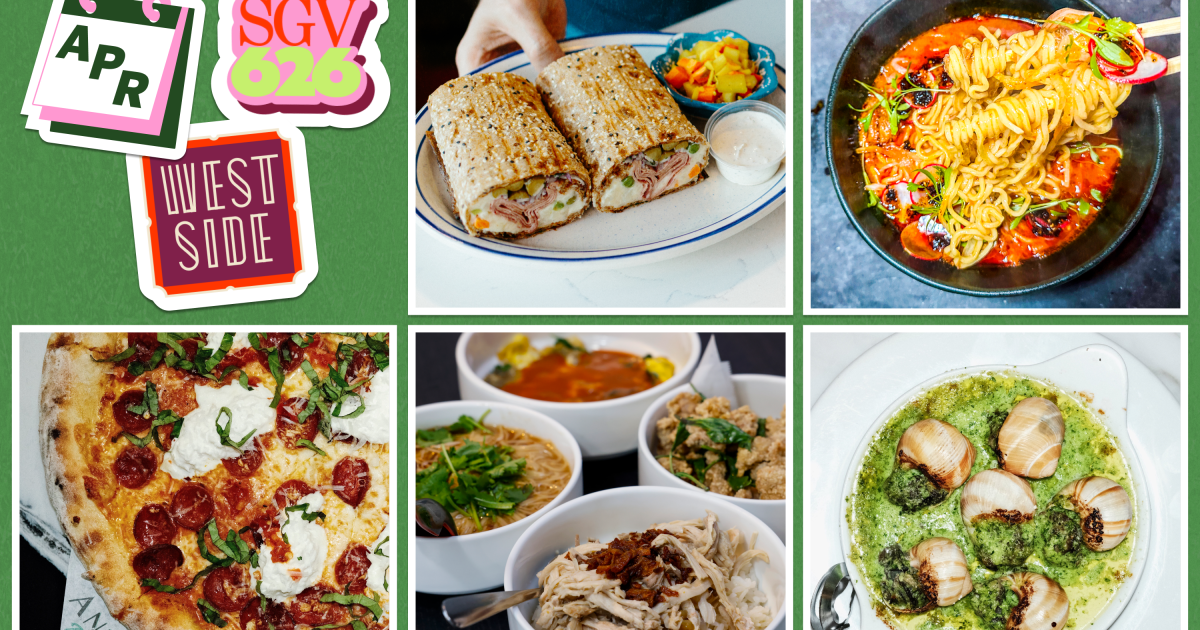 New restaurants and pop-ups to try in Los Angeles in April 2026