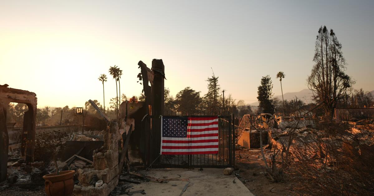 Wildfire victims have suffered enough. Don’t tax their settlements