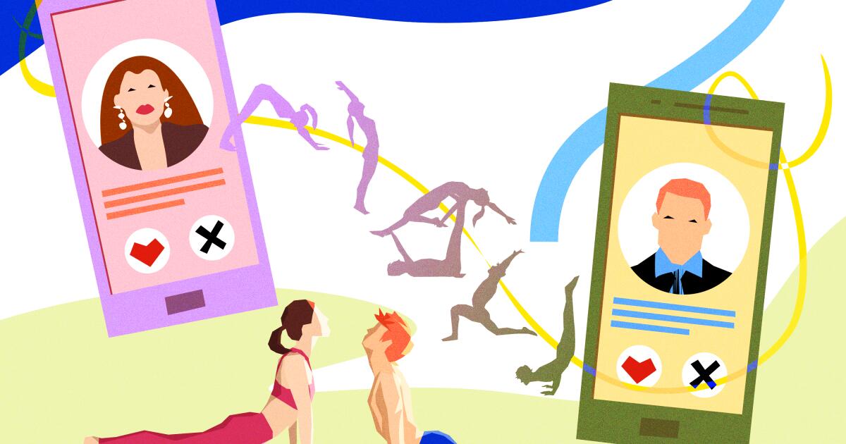 I had my ideal first date in mind. I wanted to do hot yoga