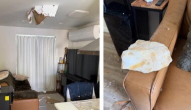 Ice chunk crashes through Whittier home roof. FAA called to investigate