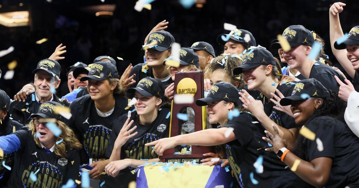 L.A. Times readers celebrate UCLA women's basketball's title win