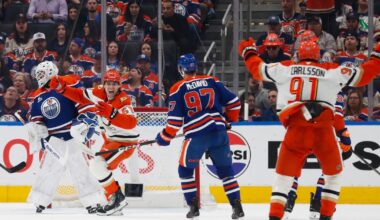 Cutter Gauthier's late goal helps Ducks even series with Edmonton
