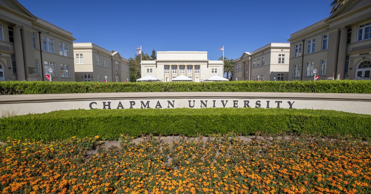 Chapman University 'considers' disputed antisemitism definition in anti-hate policy