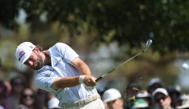 Cameron Young delivers surprising rally, ties McIlroy at the Masters