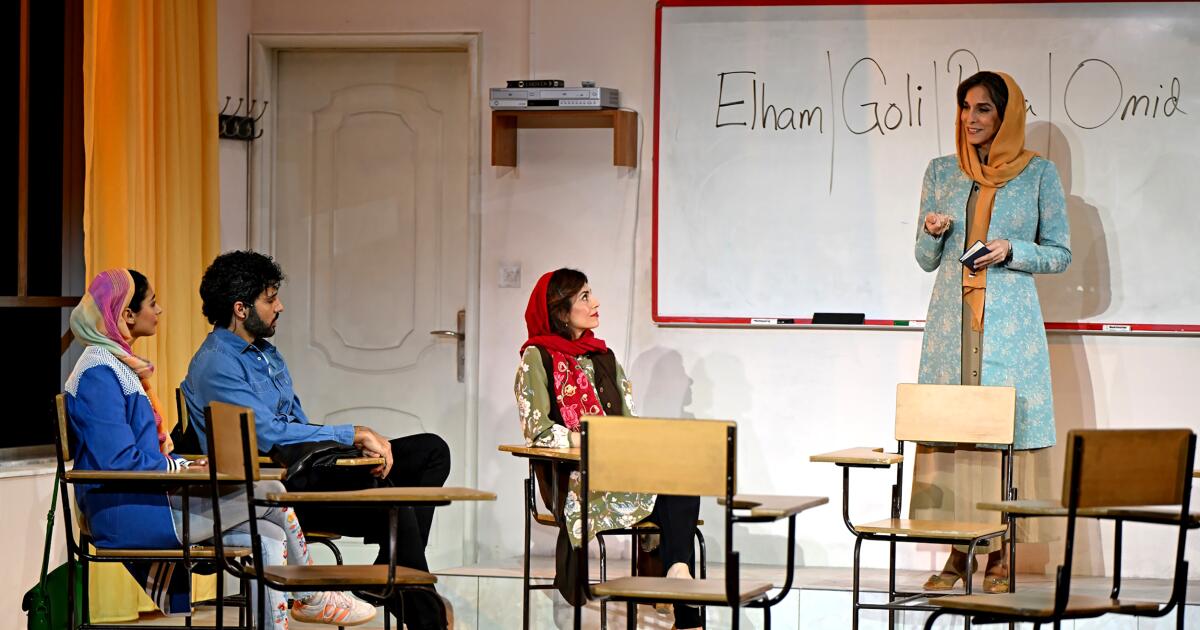 As war strikes Iran, Sanaz Toossi's ‘English’ has its L.A. premiere