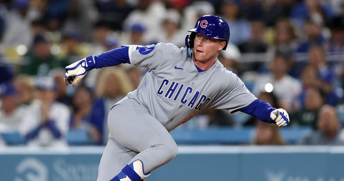 Pete Crow-Armstrong tries to explain why he mocked Dodgers fans