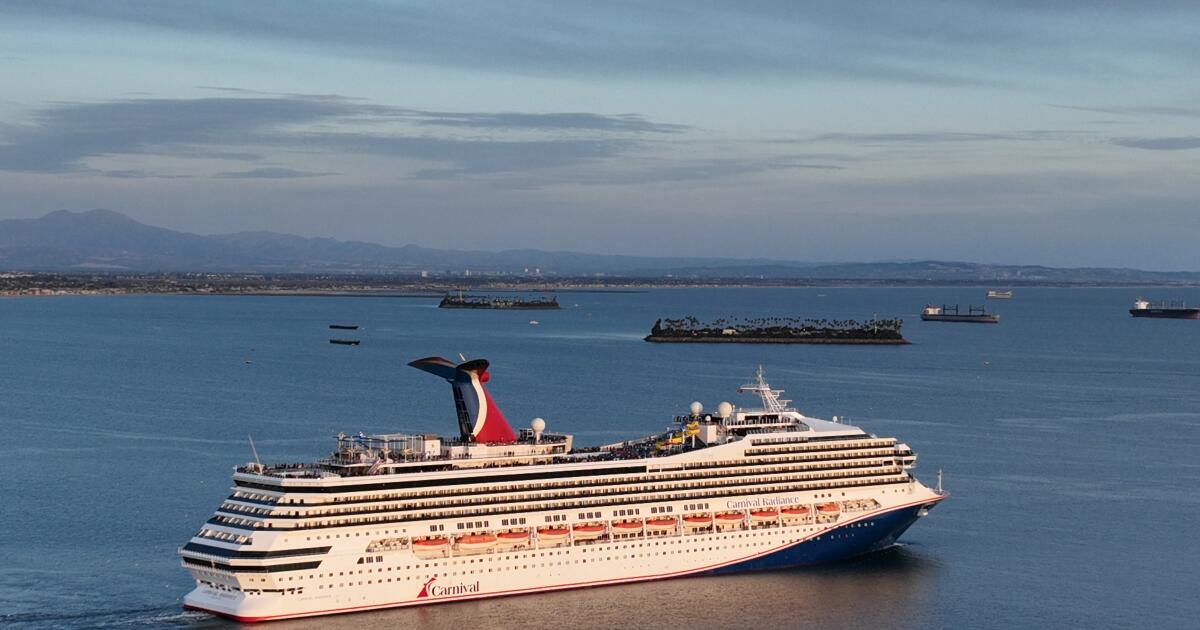 Woman dies aboard a Carnival cruise ship near Catalina Island