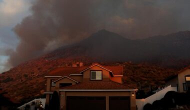 Moreno Valley Springs fire, Riverside County Crown fire contained