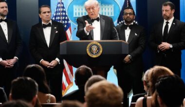 Trump was set to 'let it rip' with the press. Then came shots, chaos and a call for unity