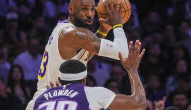 Lakers' LeBron James will not play tonight against Thunder