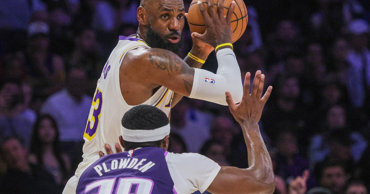 Lakers' LeBron James will not play tonight against Thunder
