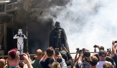 Darth Vader arrives at 'Star Wars' Land, marking a pivot for Disneyland