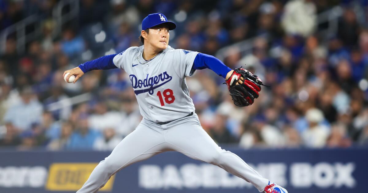 Yoshinobu Yamamoto leads Dodgers to their fifth straight win