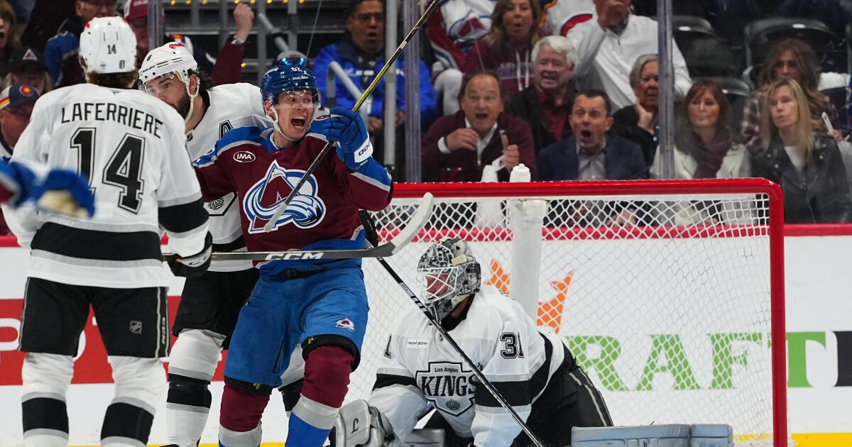 Kings keep it close but fall to the potent Avalanche to open playoffs