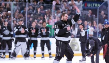 Anze Kopitar honored after Kings beat nemesis Oilers in home finale
