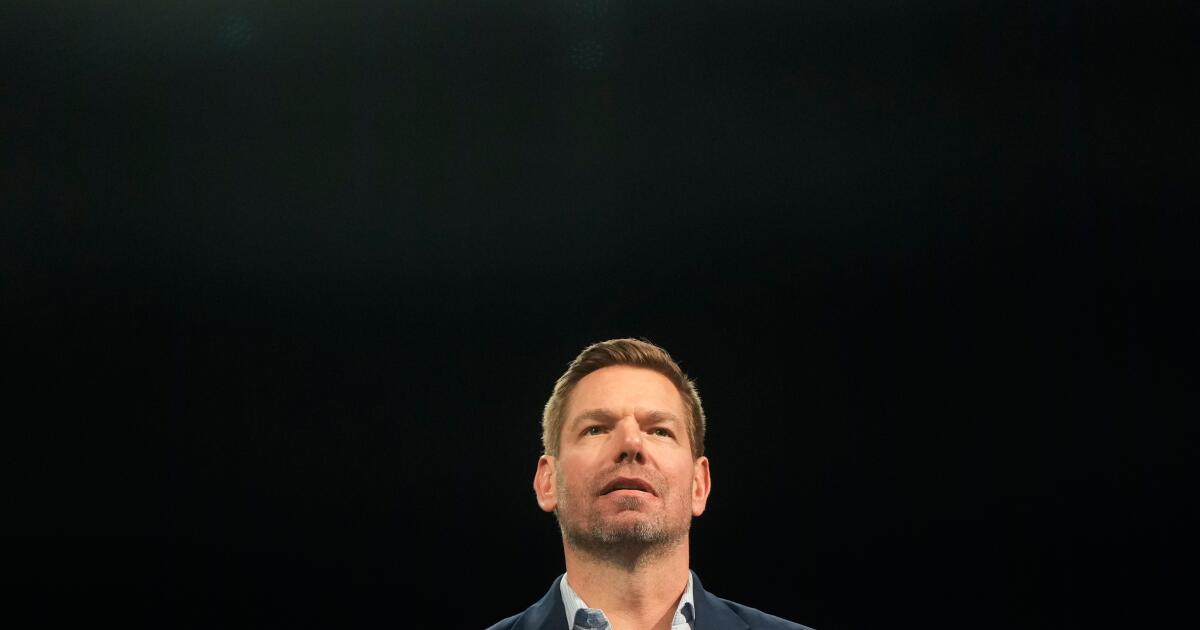 Column: Bye, bye Eric. Swalwell needs to go