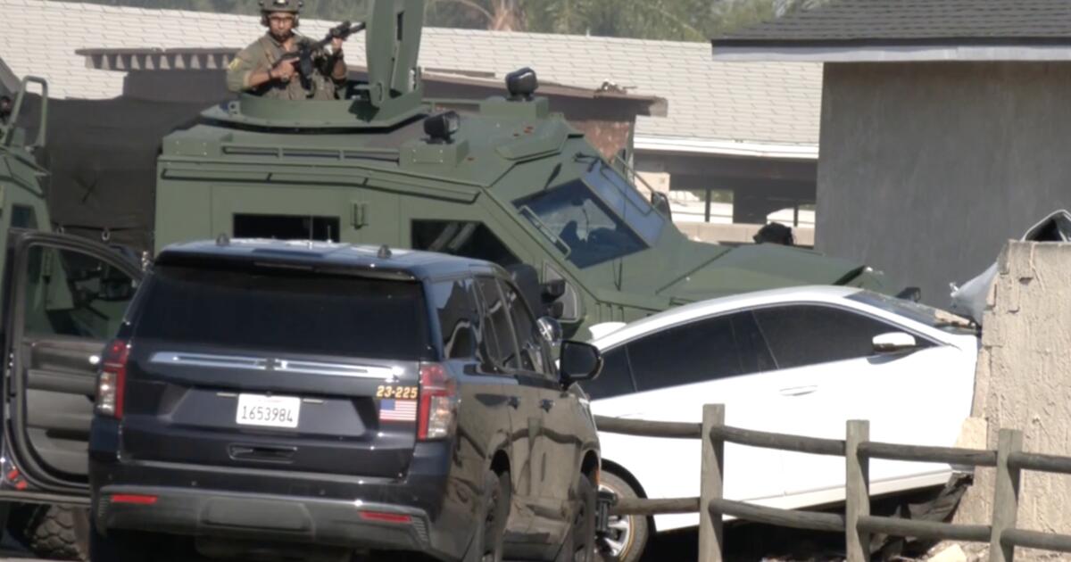 Theft suspect dies after Jurupa Valley chase and 'grappler' attempt