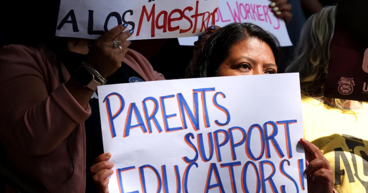 LAUSD strike threat, school closures send frustrated parents scrambling