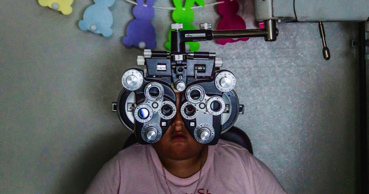 California kids are going without vision care, and it's getting worse