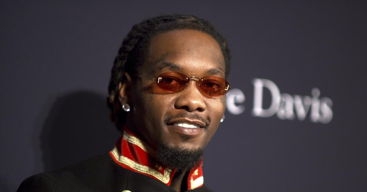 Rapper Offset stable after being shot in Florida; two detained