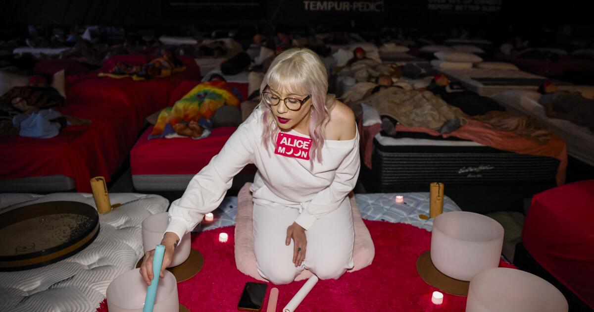 The best sound baths in L.A. are happening in mattress stores