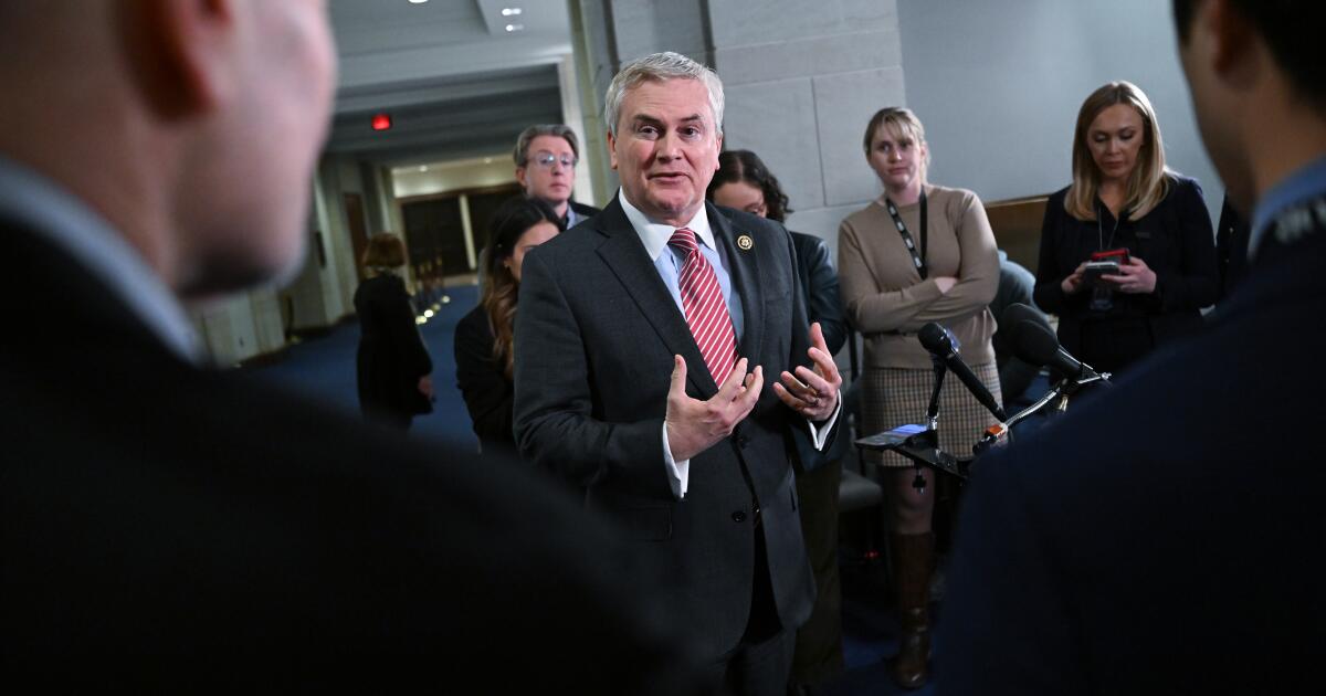 House Oversight chair says some members support a Ghislaine Maxwell pardon