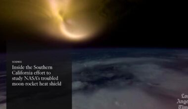 Inside the Southern California effort to study NASA’s troubled moon-rocket heat shield