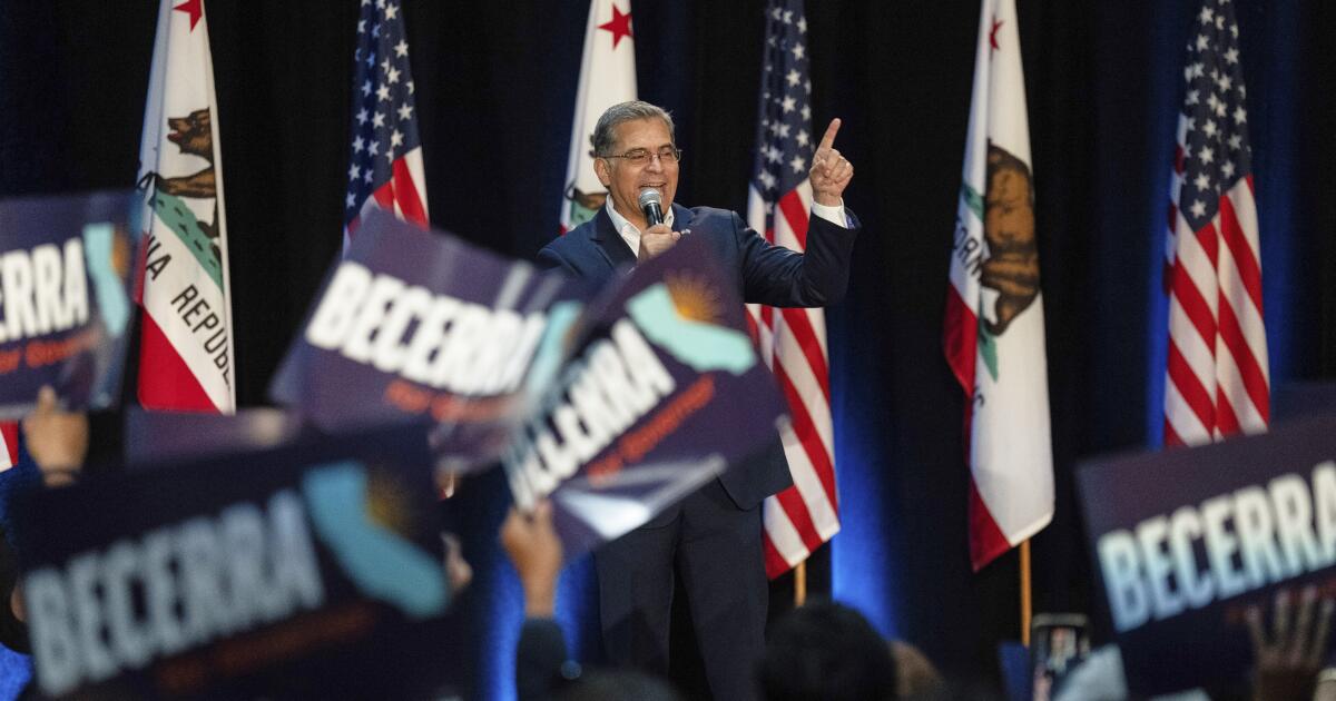 Stop being so chill, Xavier Becerra. Fight for California's future