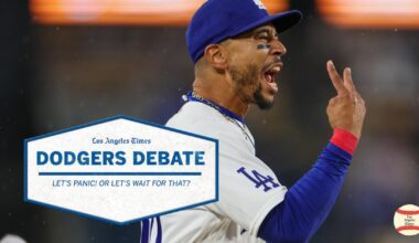 Dodgers Debate: LET'S PANIC! Or let's wait for that?