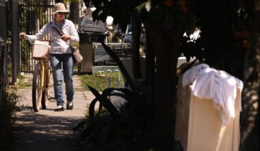 She's a housekeeper with a side job: cleaning the trashed streets of her own neighborhood
