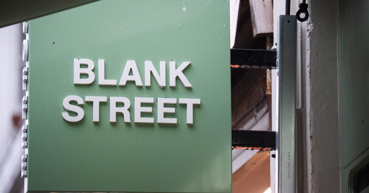 Blank Street lands on the West Coast