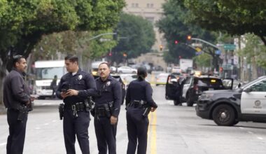 Woman in critical condition after stabbing in downtown L.A.; suspect arrested