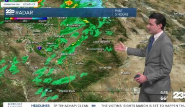 Drier weather Wednesday