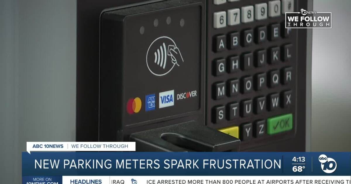Parking concerns continue as new meters go up in several San Diego neighborhoods