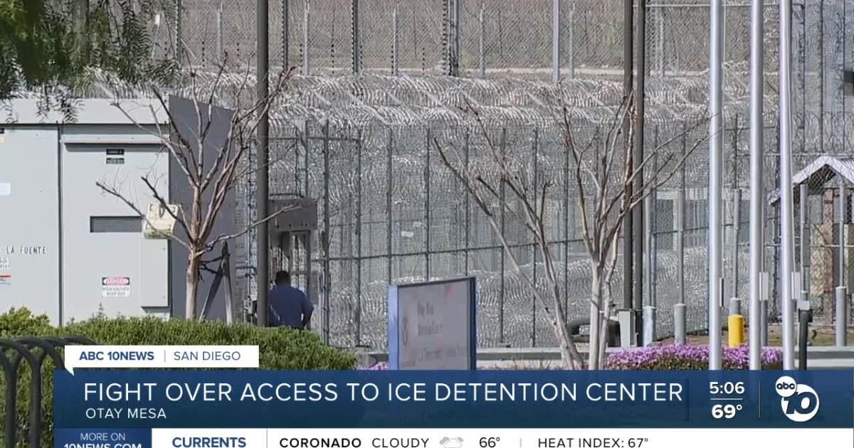 Lawmakers tour Otay Mesa ICE facility while the county lawsuit continues