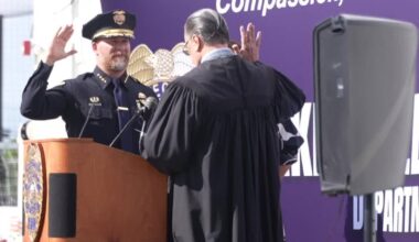 Bakersfield swears in Brent Stratton as new police chief