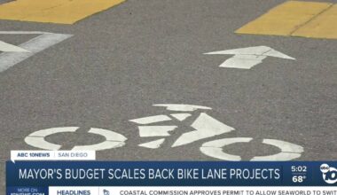 San Diego Mayor proposes scaling back some bike lane projects to balance budget