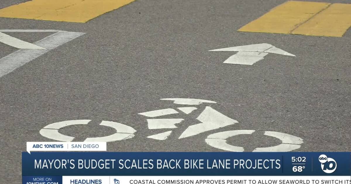 San Diego Mayor proposes scaling back some bike lane projects to balance budget
