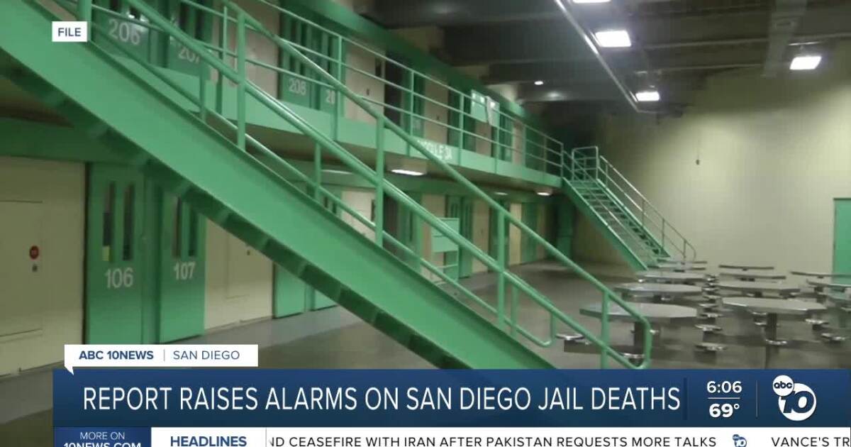 New San Diego County report raises alarms over jail deaths, overcrowding