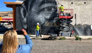 Cesar Chavez mural removed in Downtown Bakersfield amid renovations